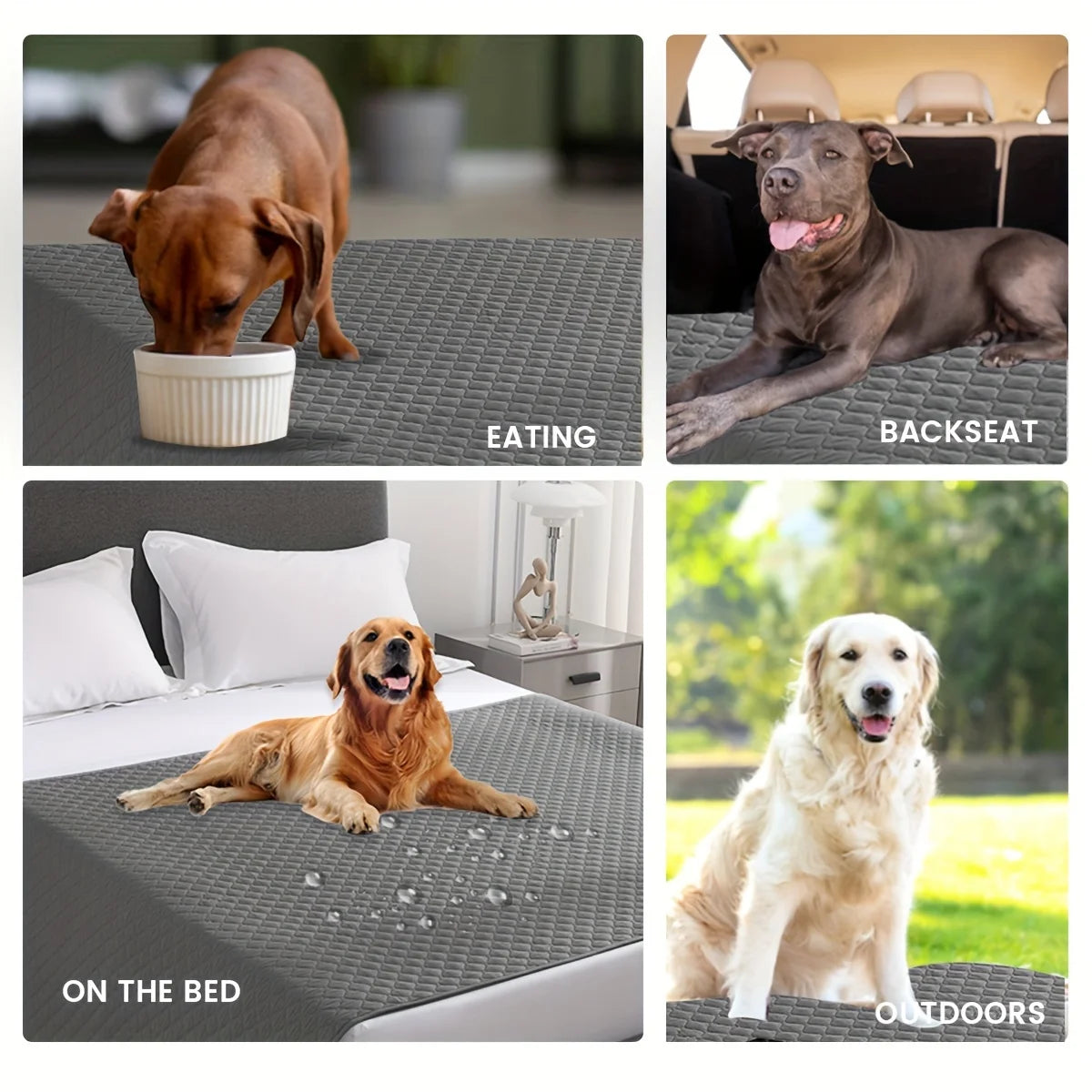 Anti-Leak & Non-Slip Dog Bed Cover – Waterproof Pet Blanket Mat, Sofa & Mattress Protector for Cats and Dogs, Furniture Couch Cover